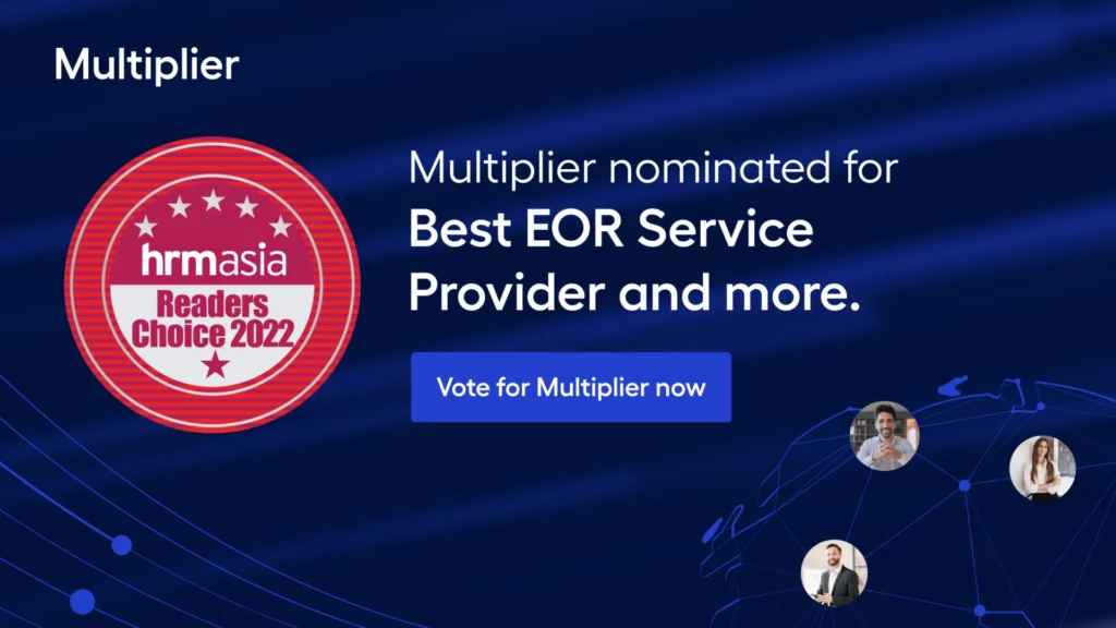 Multiplier Shortlisted in Eight Categories in HRM Asia Readers’ Choice Awards 2022