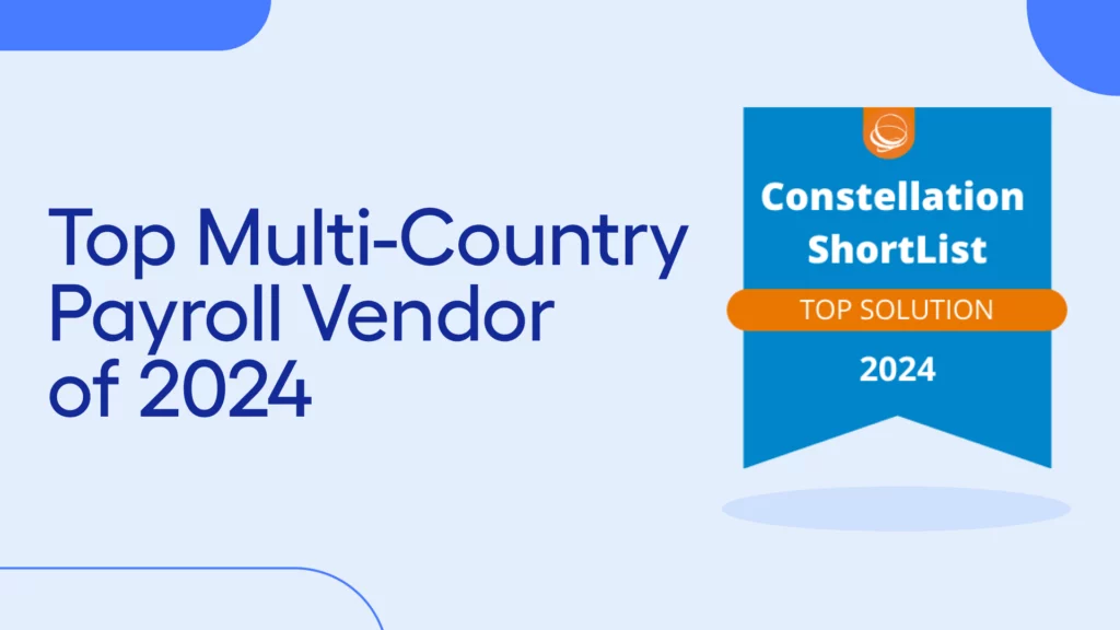 Multiplier Recognised as a Top Next Generation Multi-Country Payroll Vendors for 2024 within Constellation ShortList™ report
